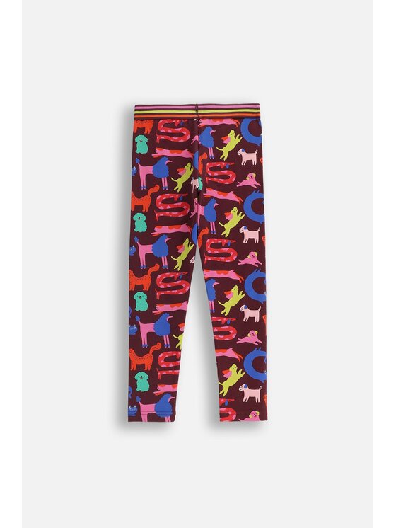 Coccodrillo Coccodrillo Legginsy ZC5122101AGK-022 Kolorowy