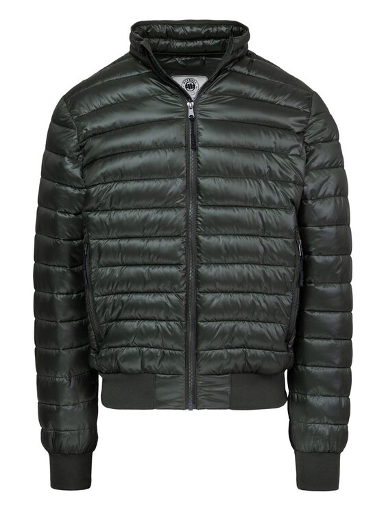 PITBULL PITBULL Kurtka przejściowa HARPER Zielony Regular Fit