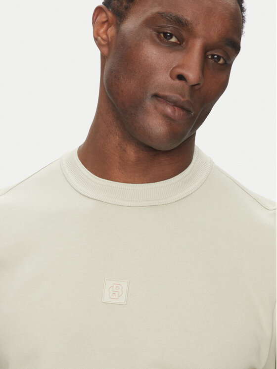 BOSS BOSS Суитшърт 50536779 Бежов Regular Fit