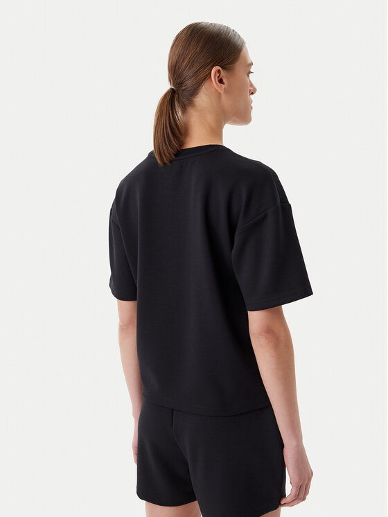 Fila Fila T-shirt Lisakovsk FAW1044 Crna Loose Fit