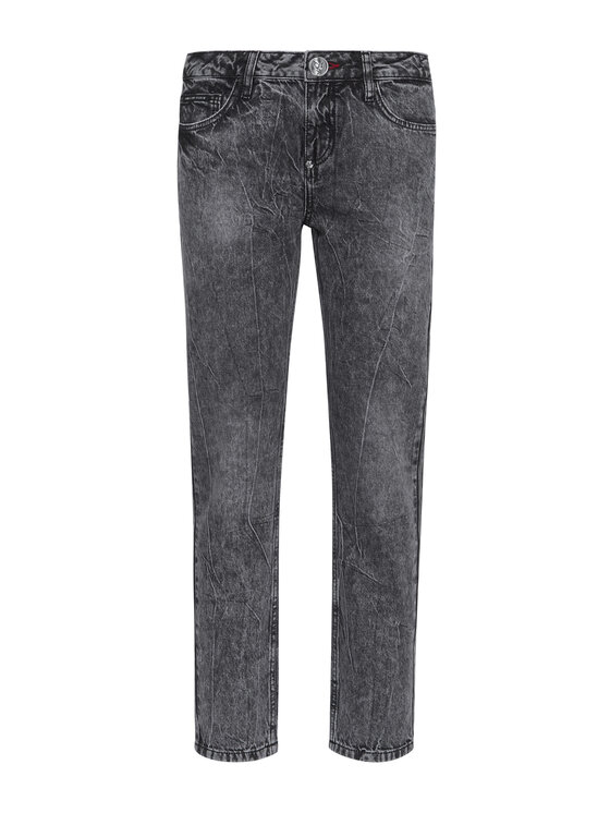 PHILIPP PLEIN PHILIPP PLEIN Jeansy 21939 Beżowy Boyfriend Fit
