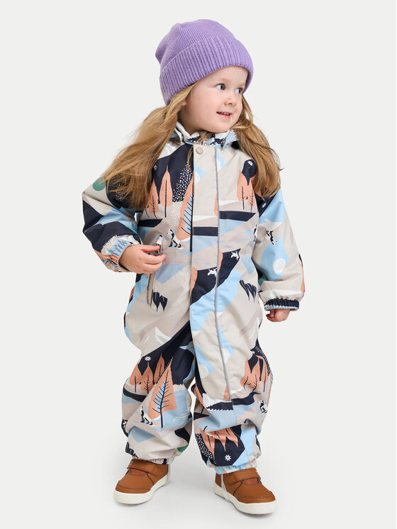 Reima Reima Зимовий комбінезон Puhuri 5100116B Кольоровий Regular Fit