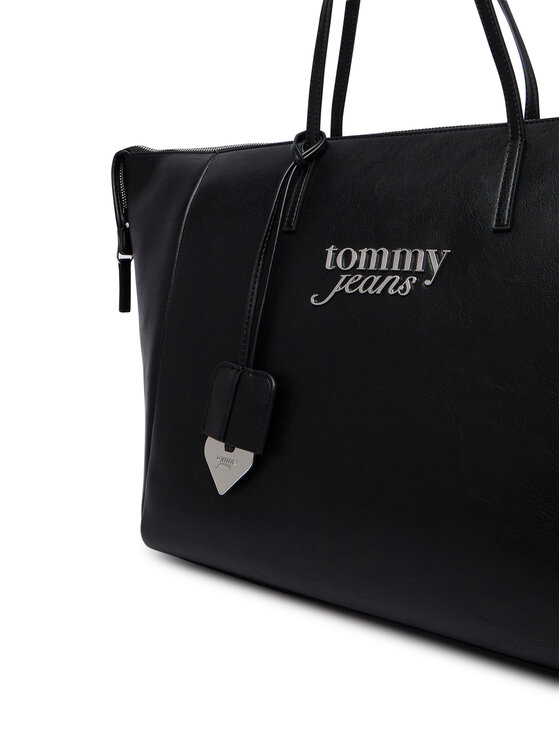 Tommy Jeans Tommy Jeans Дамска чанта Tjw Bold Tote AW0AW18786 Черен