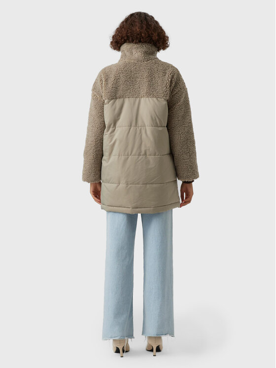Vero Moda Vero Moda Zimné bundy Edith 10267692 Béžová Relaxed Fit