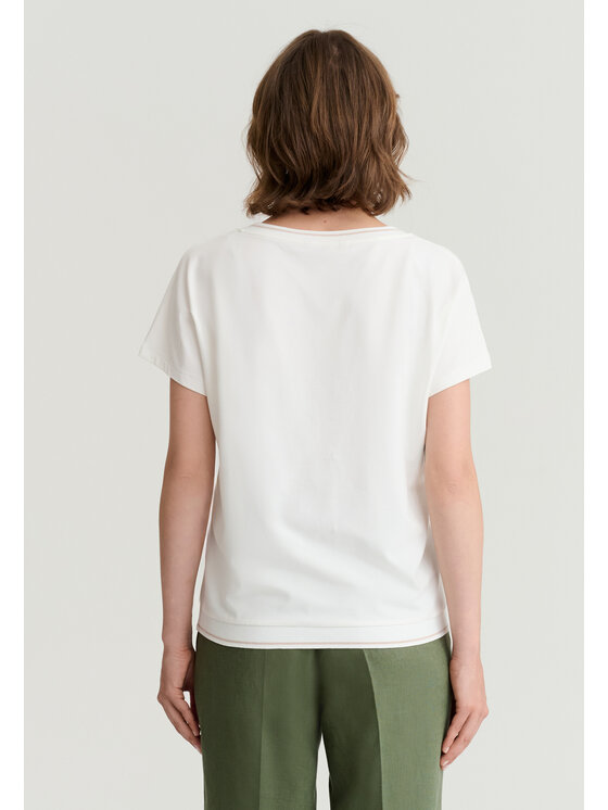 TATUUM TATUUM Blúzka AJSALA 1 Krémová Classic Fit
