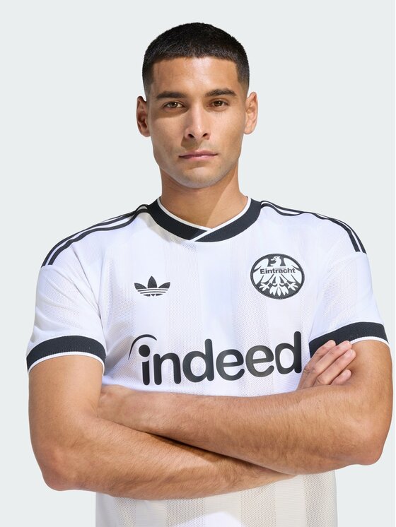 adidas adidas Koszulka techniczna 171536 Biały Slim Fit