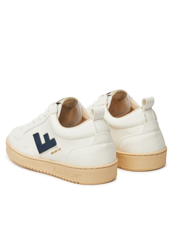 Flamingos Life Flamingos Life Sneakers Roland V.10 Bianco