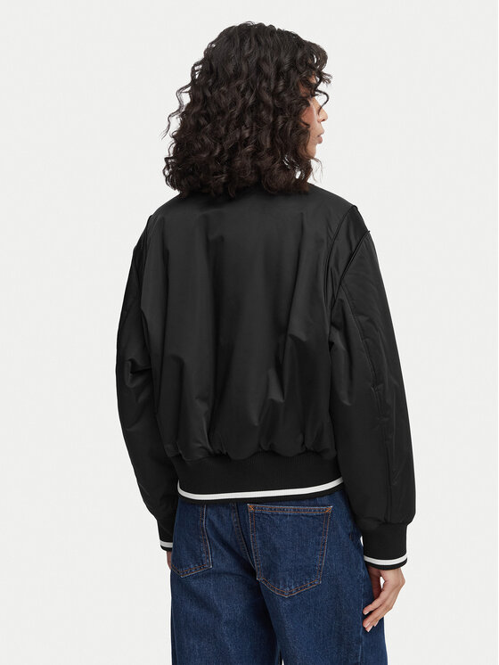 HUGO HUGO Bunda bomber Felax-1_B 50563077 Černá Regular Fit
