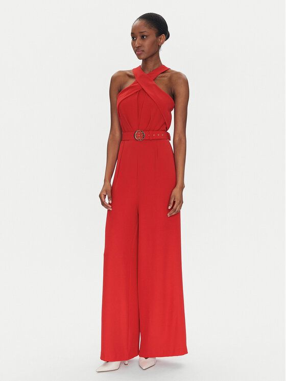 Rinascimento Rinascimento Jumpsuit CFC0122533003 Rot Regular Fit