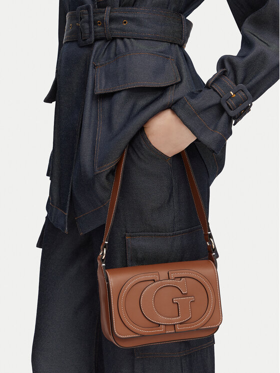 Guess Geantă Ruby HWVG97 40190 Maro