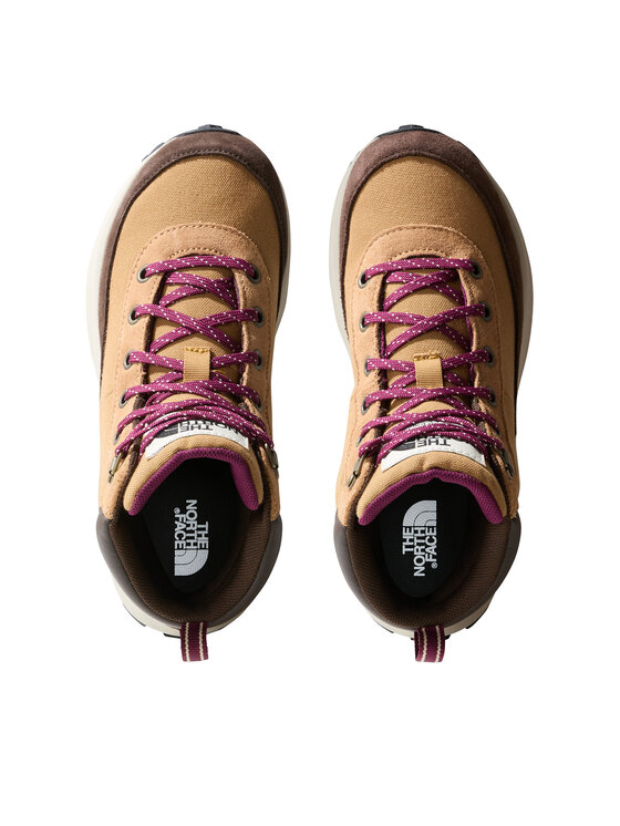 The North Face The North Face Trekking čevlji Y Back-To-Berkeley Iv Hiker NF0A7W5ZOHU1 Rjava