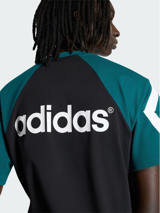 adidas adidas Koszulka techniczna 161859 Czarny Regular Fit
