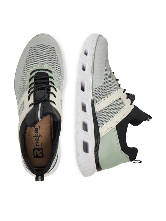 Rieker Rieker Sneakersy M6061-52 Zelená