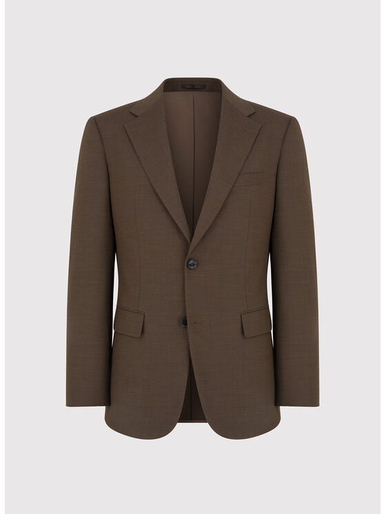 Pako Lorente Pako Lorente Marynarka P26SF-3G-010 Brązowy Slim Fit