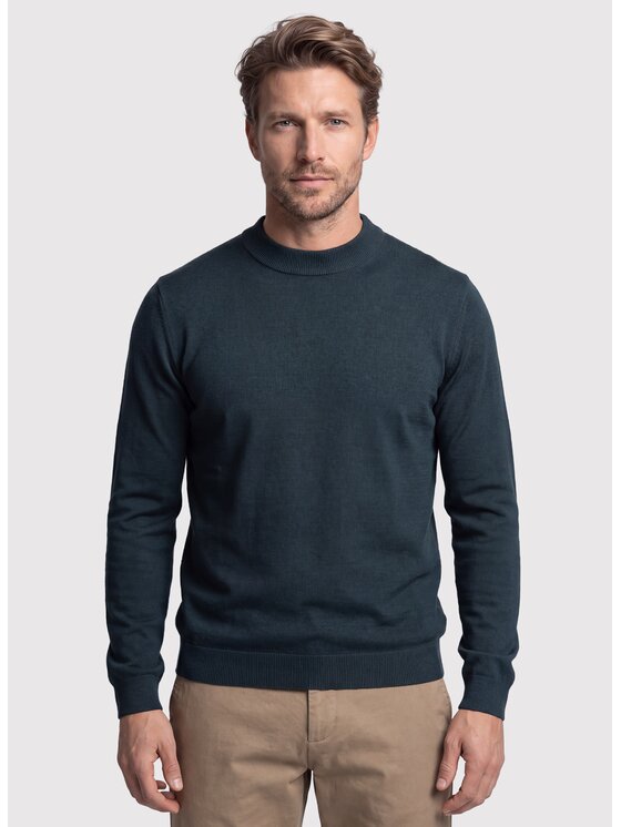 Pako Lorente Pako Lorente Sweter P26WN-2X-009 Zielony Regular Fit