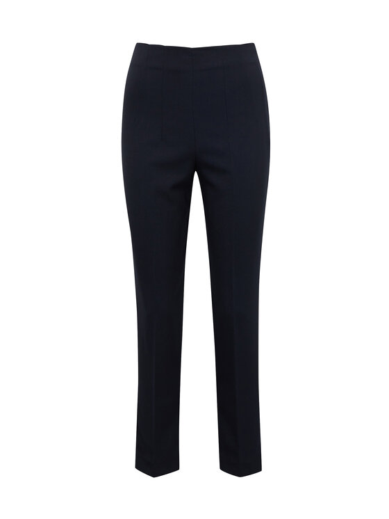 Orsay Orsay Spodnie damskie 352300526000__40 Granatowy Straight Fit
