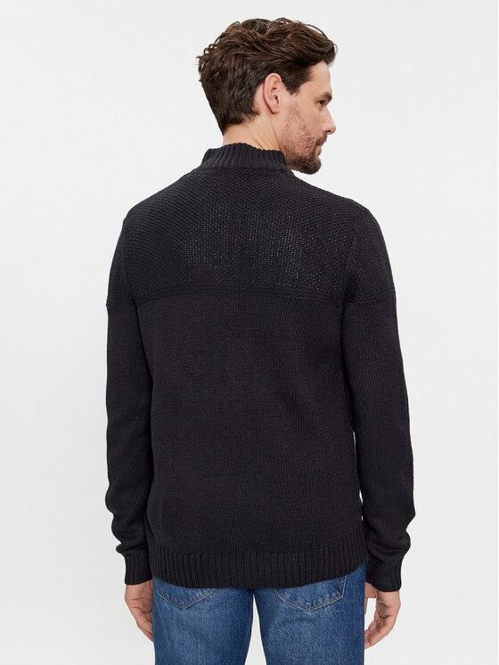 Brave Soul Brave Soul Sweter MK-230DITTON Czarny Regular Fit