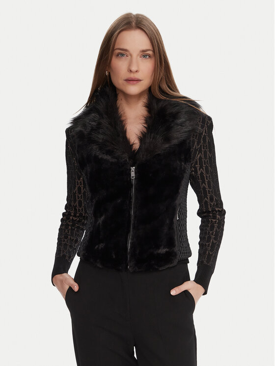 Guess Guess Bodywarmer W5BL0I KCP70 Schwarz Regular Fit