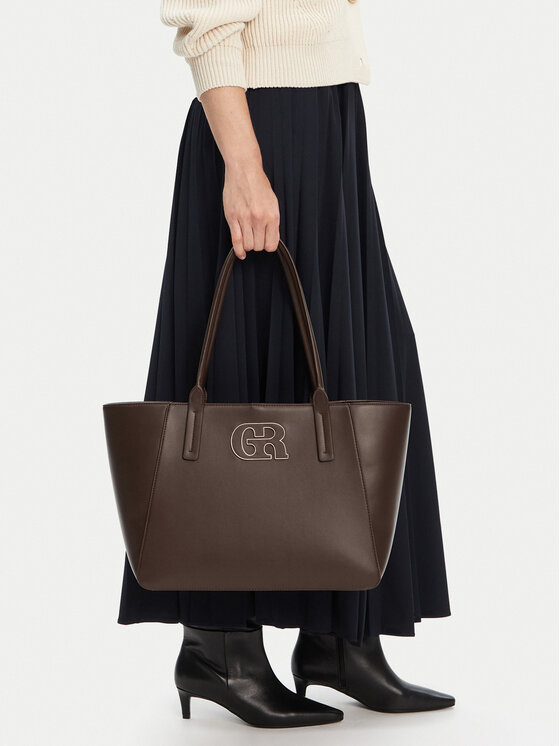 Gino Rossi Torebka CEO-EDELWEIS Brązowy