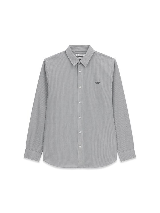 Guess Guess Košile 183539 Zelená Classic Fit