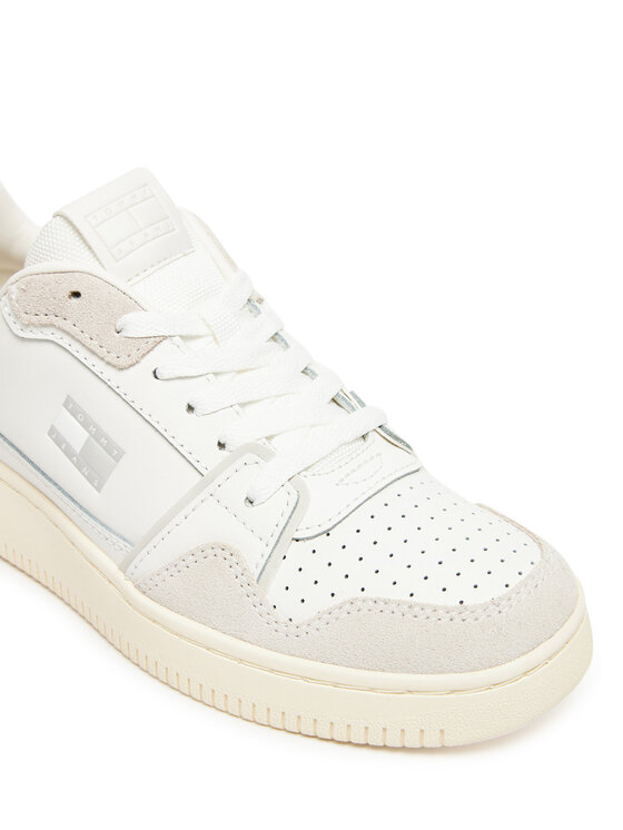 Tommy Jeans Tommy Jeans Sportcipők Tjw Retro Basket Sneaker EN0EN02818 Ekru
