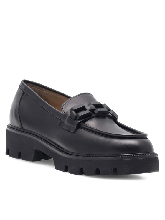 Badura Badura Loafersy TROPEA-E23-28188PE Czarny