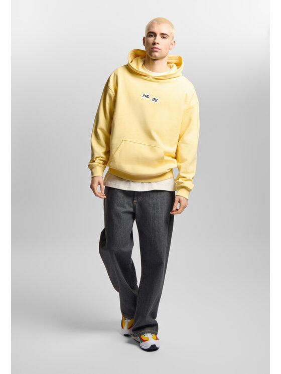 PROSTO. PROSTO. Bluza Crack Box Żółty Regular Fit