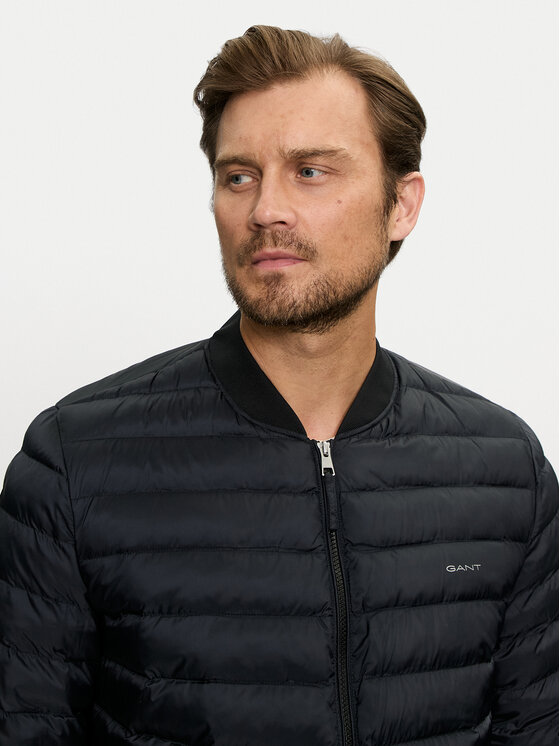 Gant Gant Μπουφάν μεταβατικό 7006300 Μαύρο Regular Fit