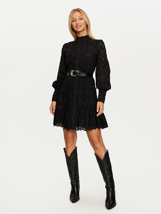 YAS YAS Коктейльна сукня Alessia 26034658 Чорний Regular Fit