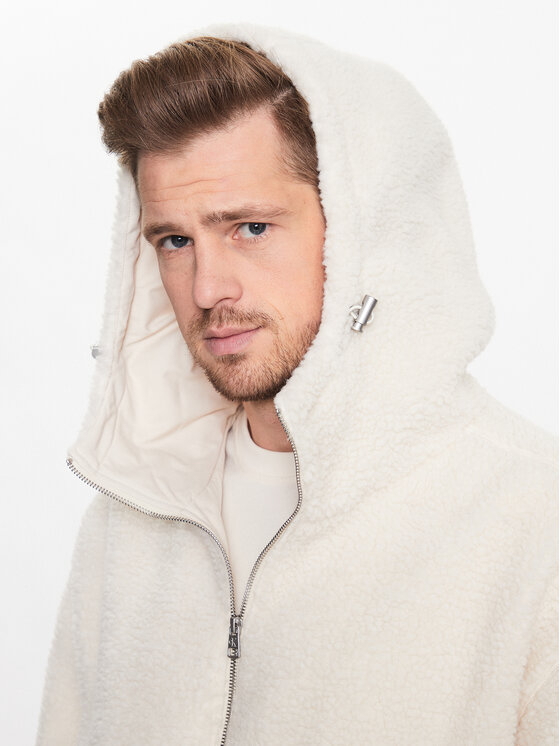 Calvin Klein Jeans Calvin Klein Jeans Преходно яке J30J323705 Екрю Regular Fit
