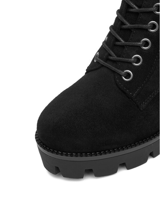 DeeZee DeeZee Μποτάκια 23756-4-BLACK SU Μαύρο