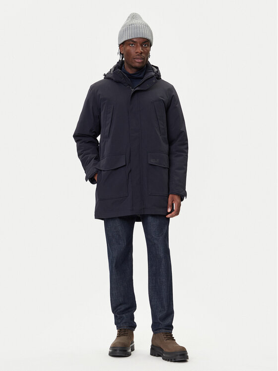 Jack Wolfskin Jack Wolfskin Parka Canyon Shield A65119 Blu scuro Regular Fit