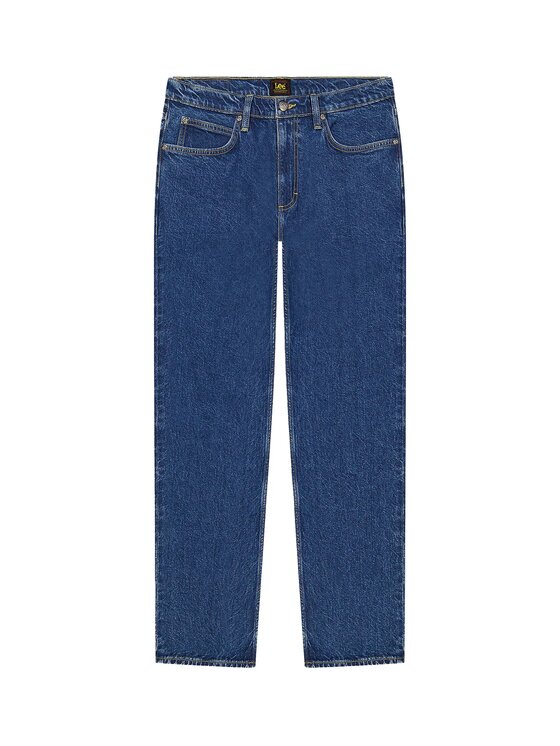 Lee Lee Jeansy WEST Niebieski Loose Fit
