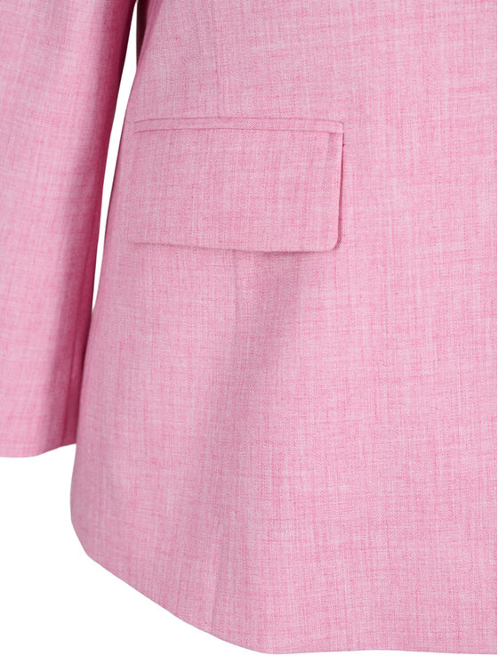 Zizzi Zizzi Giacca da abito M90007A Rosa Regular Fit