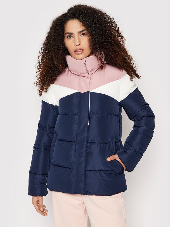 4F 4F Žieminė striukė H4Z21-KUDP007 Tamsiai mėlyna Regular Fit