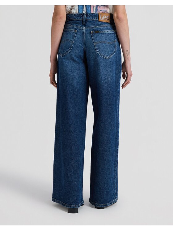 Lee Lee Jeansy HOPE Niebieski Loose Fit