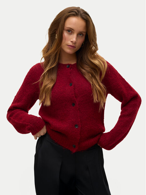 Vero Moda Vero Moda Kardigan Novah 10320496 Crvena Regular Fit