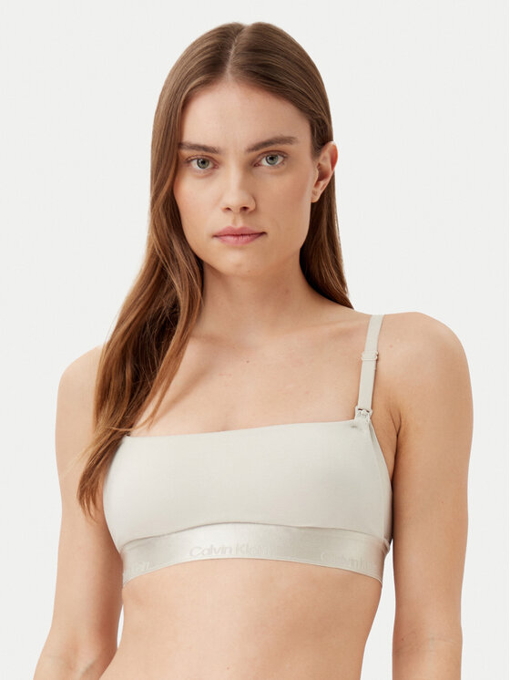 Calvin Klein Underwear Calvin Klein Underwear Kojící podprsenka 000QF8008E Béžová