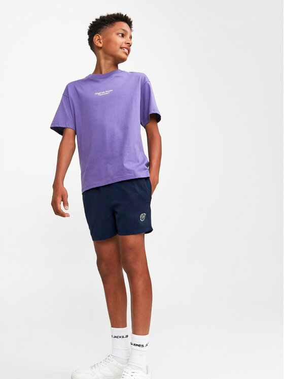 Jack&Jones Junior Jack&Jones Junior Kopalne hlače 12228535 Mornarsko modra Regular Fit