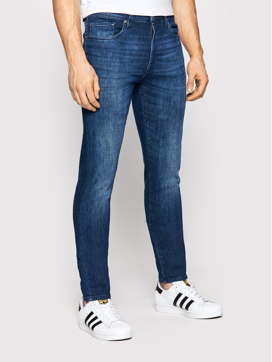 Selected Homme Selected Homme Traperice Leon 16083063 Tamnoplava Slim Fit