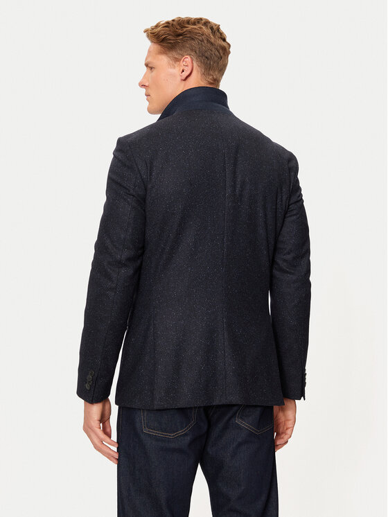 BOSS Boss Sako H-Hutson 50528083 Tmavomodrá Slim Fit