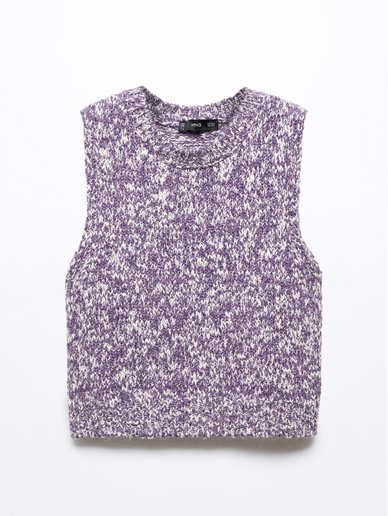 Mango Mango Sweater Novita 57035793 Lila Regular Fit