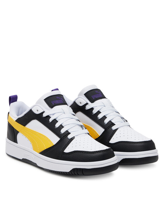 Puma Puma Sportcipők Rebound V6 Lo Jr 393833 23 Fehér