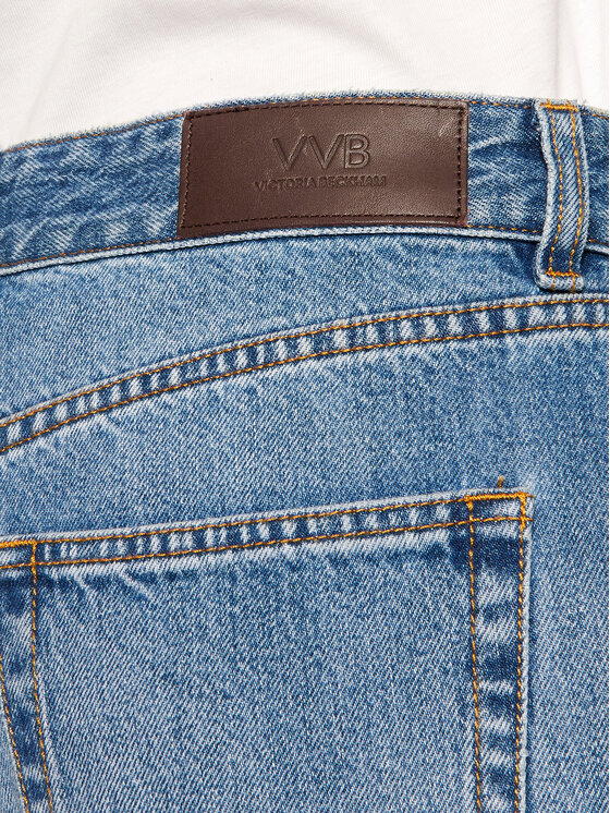 Victoria Victoria Beckham Victoria Victoria Beckham Jeans hlače 2320DJE001376A Mornarsko modra Relaxed Fit