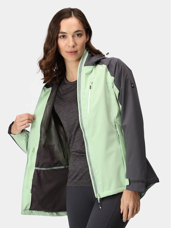Regatta Regatta Vodootporna jakna Birchdale RWW300 Zelena Regular Fit