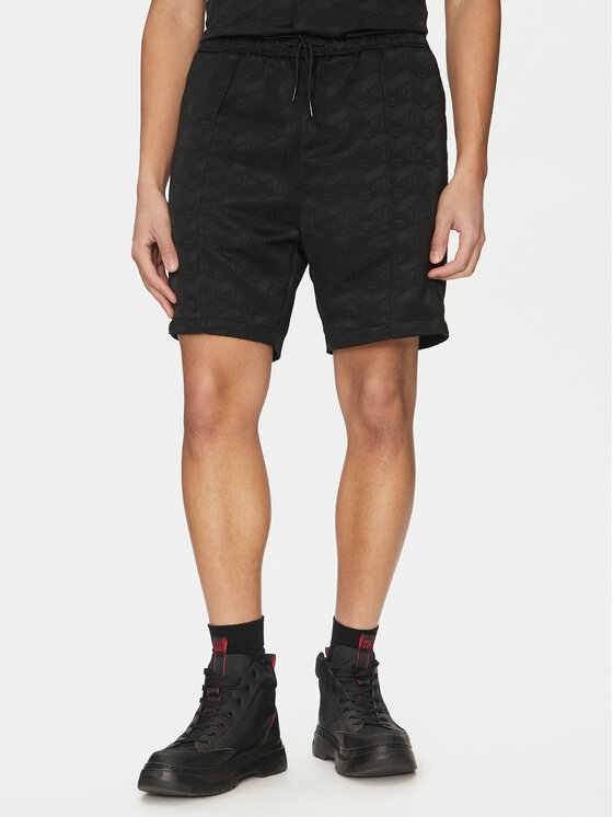 HUGO Pantaloni scurți sport Bărbați, Mărimea: L, Negru, Ravis252 50534654