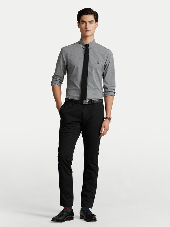 Polo Ralph Lauren Polo Ralph Lauren Παντελόνι chino 710644988001 Μαύρο Slim Fit