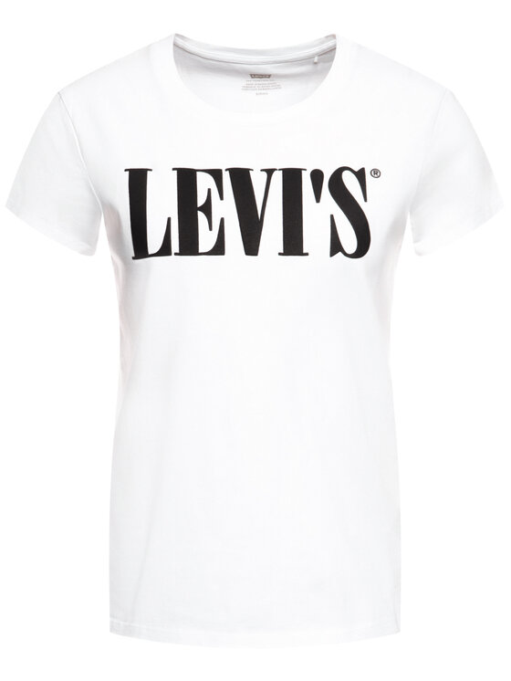 Levi's® Levi's® Тишърт Perfect Graphic Tee 17369-0781 Бял Regular Fit