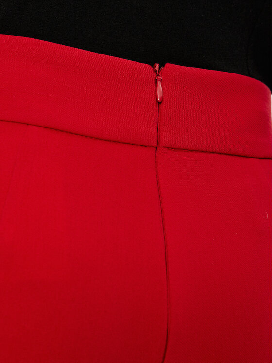 Rinascimento Rinascimento Stoffhose 1000770035133 Rot Regular Fit