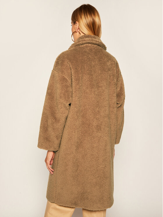Weekend Max Mara Weekend Max Mara Wollmantel Palato 50161103 Braun Regular Fit